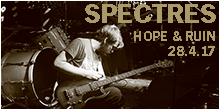 Spectres live at The Hope, Brighton - 28th April 2017